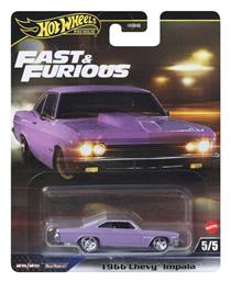 Hot Wheels Αυτοκινητάκι 1966 Chevy Impala για 3+ Ετών