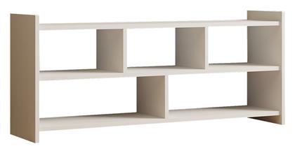 Έπιπλο Τηλεόρασης Ξύλινο Kapri Λευκή Μ120xΠ28xΥ55cm
