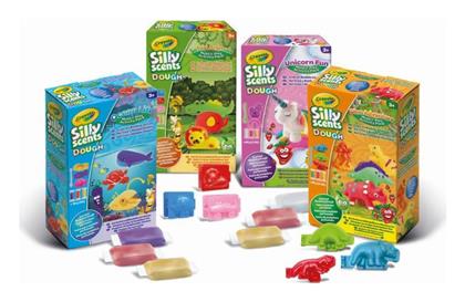 Crayola Πλαστελίνη - Παιχνίδι Silly Scents για 3+ Ετών, 24τμχ (Διάφορα Σχέδια) 1τμχ