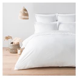 Σεντόνι Ξενοδοχείου Σατέν-ρίγα 220x250 80%cotton 20%polyester Πεννιέ 220tc Astron Italy