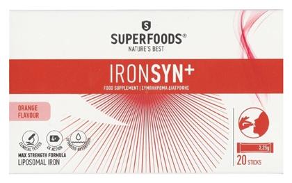 Superfoods Ironsyn+ 20 φακελίσκοι