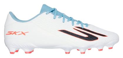 Skechers Ποδοσφαιρικά Παπούτσια με Τάπες MG Λευκά