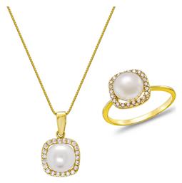 Kiriakos Gofas Σετ Κοσμημάτων από Χρυσό 14K