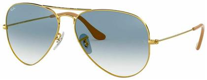 Ray Ban Aviator Γυαλιά Ηλίου με Μεταλλικό Σκελετό