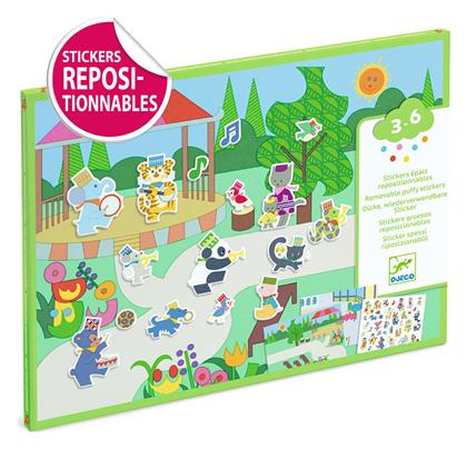 Djeco Αυτοκόλλητα Δημιουργώ Εικόνες για Παιδιά 6+ Ετών