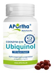 Aportha Coenzym Q10 Ubiquinol χωρίς Γλουτένη 100mg 60 κάψουλες
