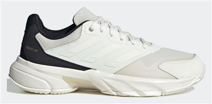 adidas Courtjam Control 3 Γυναικεία Παπούτσια Τένις Λευκά
