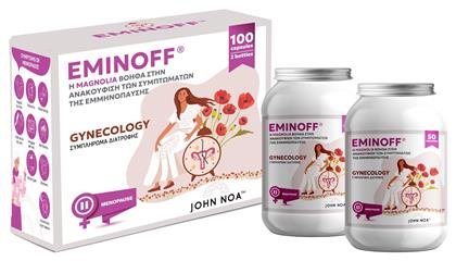John Noa Eminoff Συμπλήρωμα Διατροφής Ανακούφιση Συμπτωμάτων Εμμηνόπαυσης 100κάψουλες