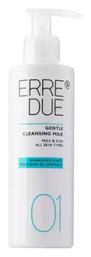 Erre Due Γαλάκτωμα Καθαρισμού Gentle Cleansing Milk για Ευαίσθητες Επιδερμίδες 200ml