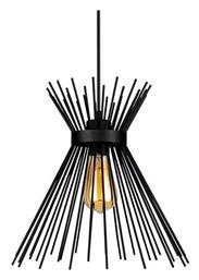 Pakketo Candle Κρεμαστό Φωτιστικό Μαύρο 25x25εκ.