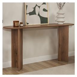 Sira Κονσόλα Ξύλινη Καρυδί Μ150xΠ35xΥ75εκ.