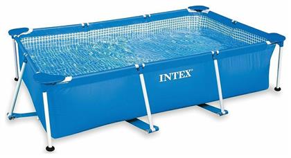 Intex Πισίνα PVC με Μεταλλικό Σκελετό & Αντλία Φίλτρου 220x150x60εκ. Μπλε