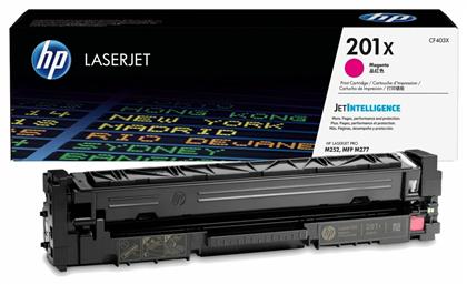 HP 201X Γνήσιο Toner Laser Εκτυπωτή Ματζέντα High Yield 2300 Σελίδων (CF403X) από το e-shop