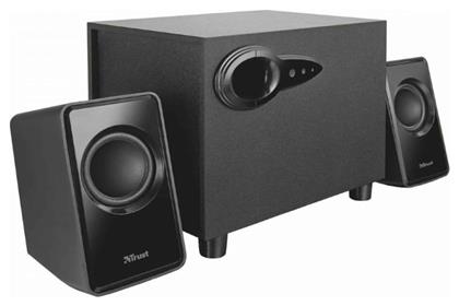 Trust Avora 2.1 με Ισχύ 18W σε Μαύρο Χρώμα