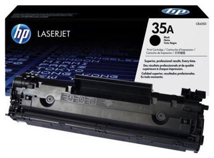 HP 35A Γνήσιο Toner Laser Εκτυπωτή Μαύρο 1500 Σελίδων (CB435A)