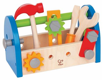 Hape Παιδικό Εργαλείο Fix-It από Ξύλο για 3+ Ετών 14,0 εκ. 17τμχ