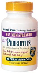 Nature's Plus Probiotics Ultra 60 φυτικές κάψουλες