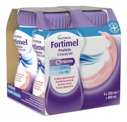 Nutricia Fortimel Extra 4 x 200ml Φράουλα