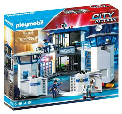 Playmobil Αρχηγείο Αστυνομίας και Φυλακή Ασφαλείας για 4-10 ετών