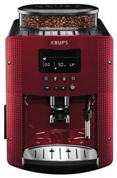 Krups Αυτόματη με Μύλο Άλεσης Κόκκινη EA8155