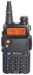 Baofeng UV-5R Ασύρματος Πομποδέκτης UHF/VHF 5W με Μονόχρωμη Οθόνη Σε Χρώμα